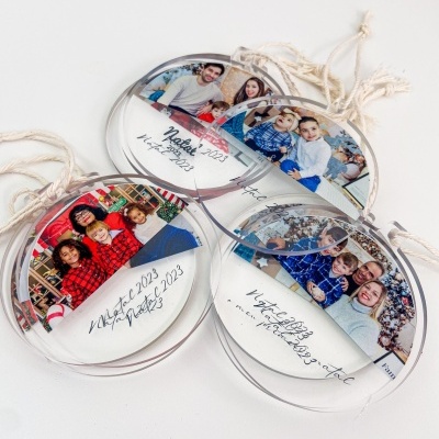 Bola Natal Acrílico