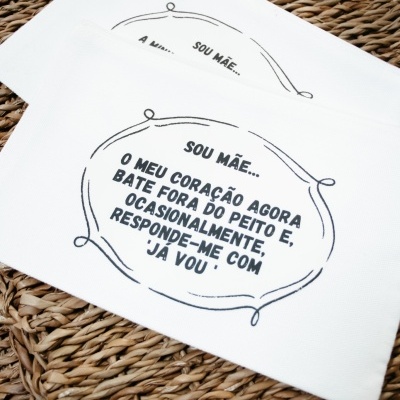 Bolsa "sou mãe..."