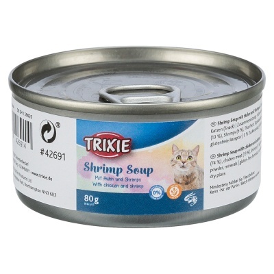 TRIXIE SOPA DE CAMARÃO COM FRANGO- 80gr