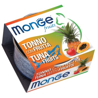 MONGE- GATO FRUITS ATUM E FRUTA- 80gr