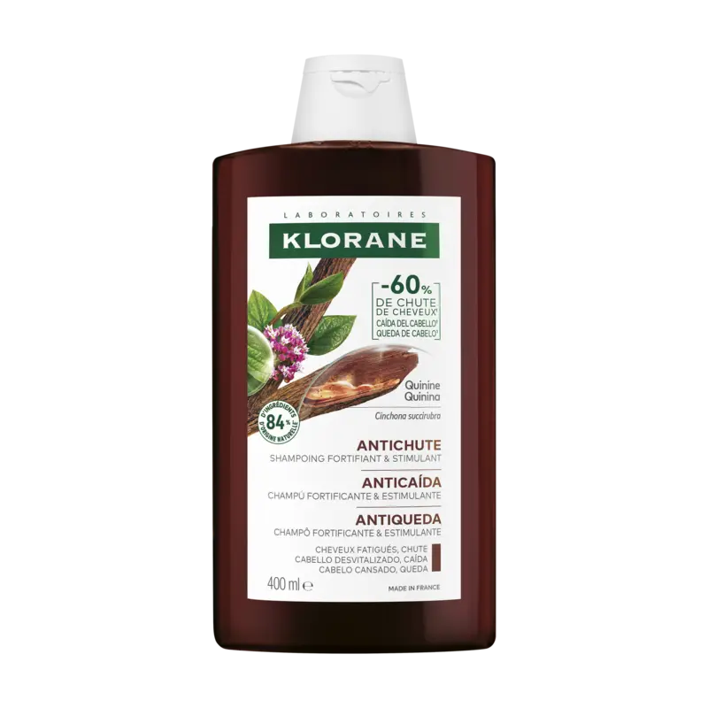 Klorane Champô Quinina e Edelvaisse 400mL Klorane Champô Quinina e Edelvaisse 400mL