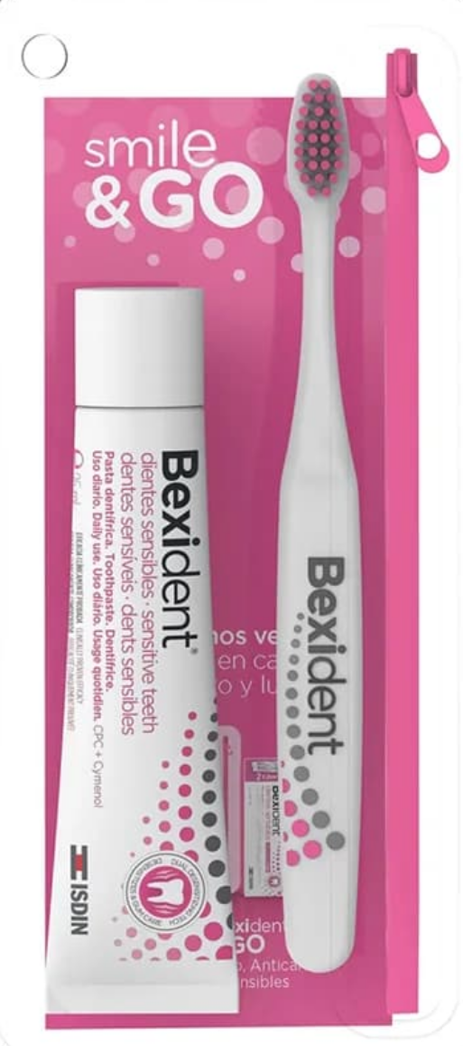Bexident Smile & GO Dentes Sensíveis Kit Viagem 25ml Bexident Smile & GO Dentes Sensíveis Kit Viagem 25ml
