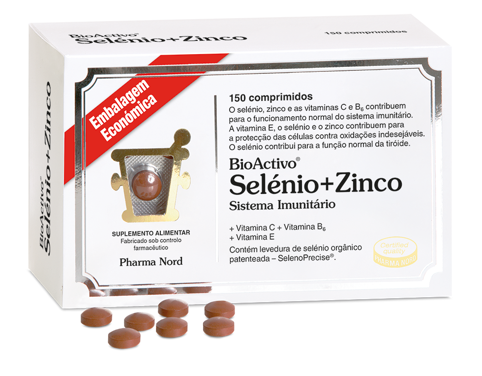 BioActivo Selénio + Zinco 150 comprimidos BioActivo Selénio + Zinco 150 comprimidos
