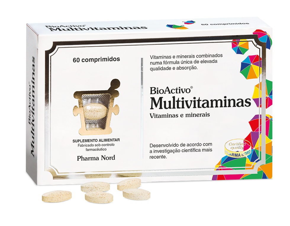 BioActivo Multivitaminas 60 Comprimidos BioActivo Multivitaminas 60 Comprimidos