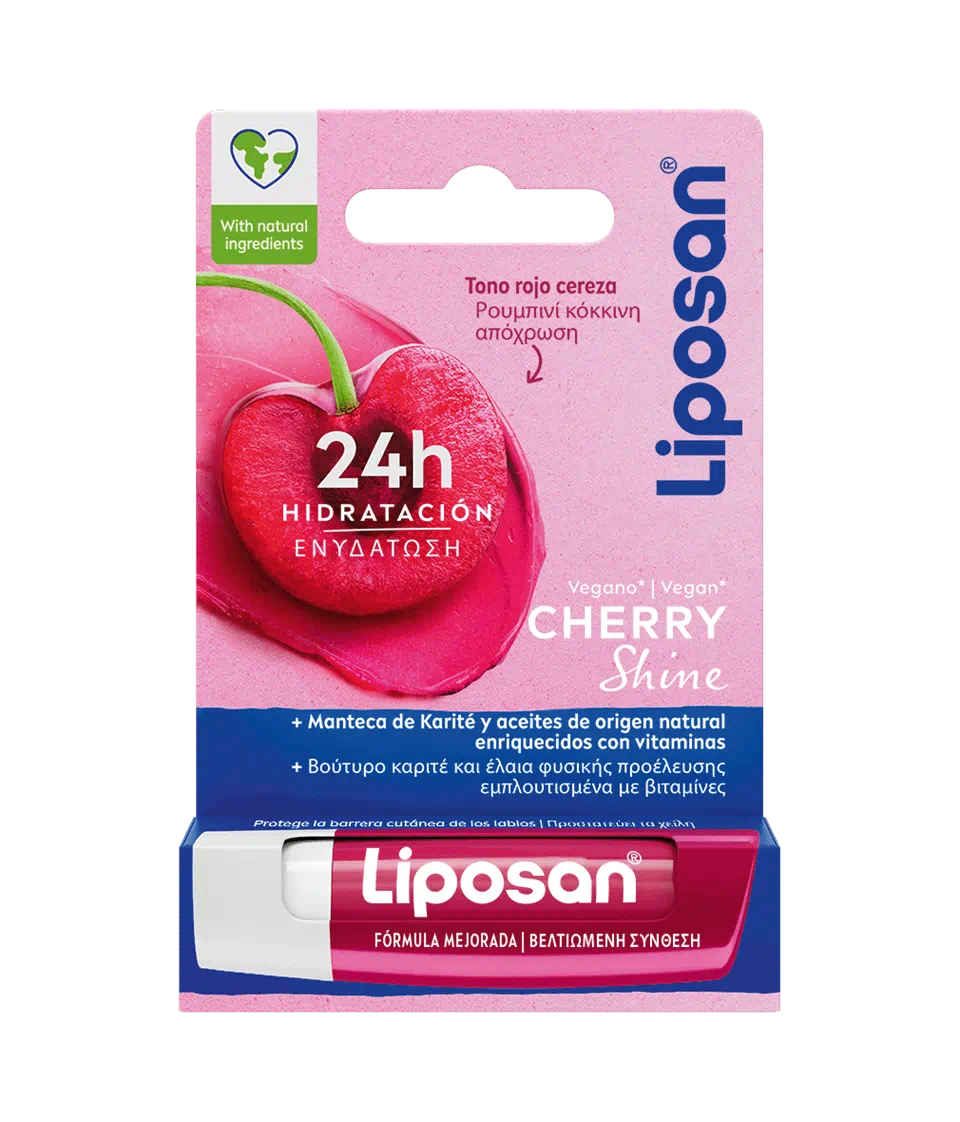 Liposan Cherry Shine Bálsamo Labial 4.8gr Liposan Cherry Shine Bálsamo Labial 4.8gr