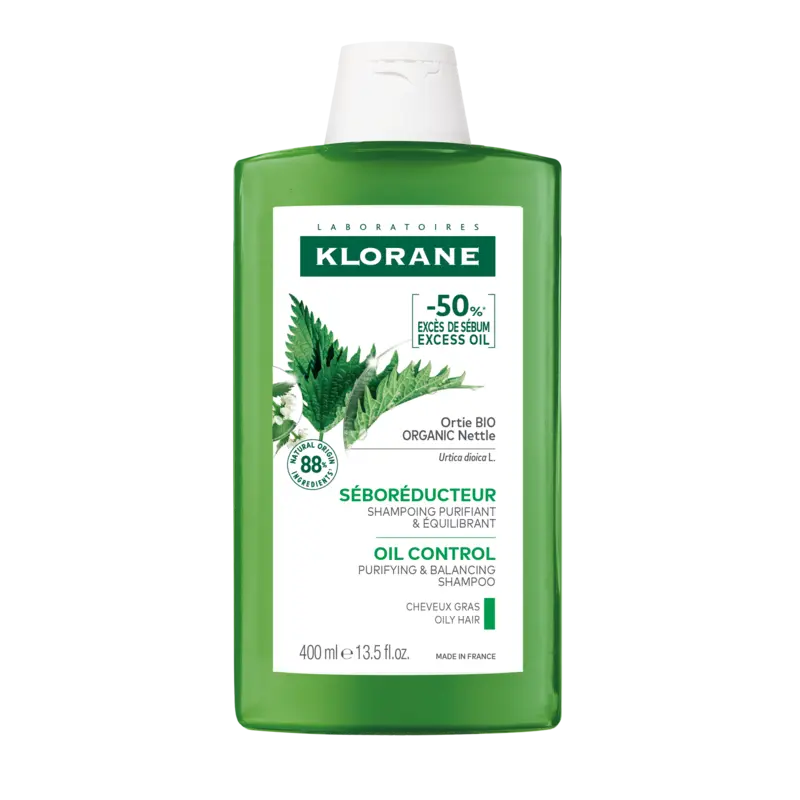 Klorane Champô Seborredutor Ortiga 400mL Klorane Champô Seborredutor Ortiga 400mL