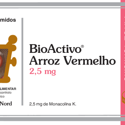 BioActivo Arroz Vermelho 2,5 mg 90 comprimidos
