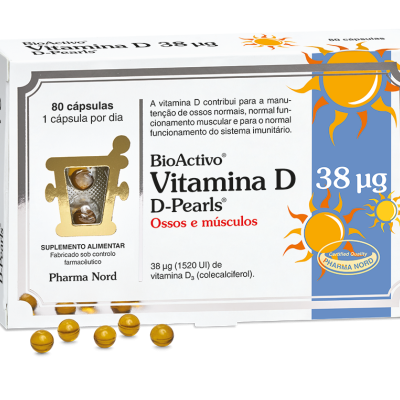 BioActivo Vitamina D 80 cápsulas