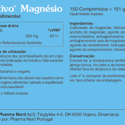 BioActivo Magnésio 150 comprimidos
