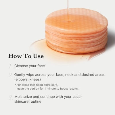 Medicube – Red Succinic Acid Peeling Pad, 70 pads / 155g