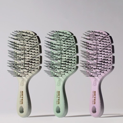 Escova Desembaraçante Mini Natural Fiber
