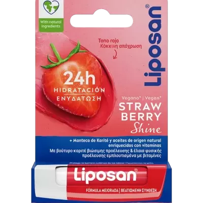 Liposan Strawberry Shine Bálsamo Labial 4.8gr