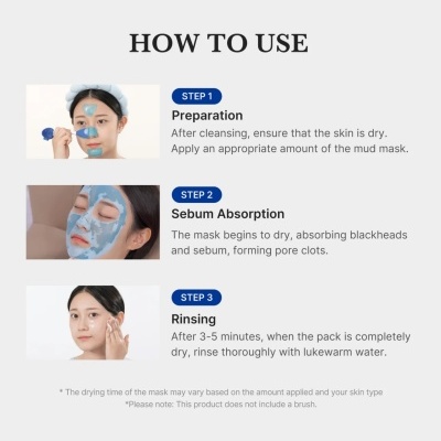 Medicube – Zero Pore Blackhead Mud Mask, 100g