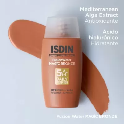 Isdin Fotoprotetor FusionWater Magic Color Tom Bronze SPF50+ 50ml