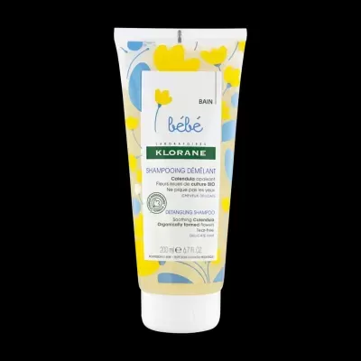 Klorane Bebé Champô Suave Desembaraçador 200mL