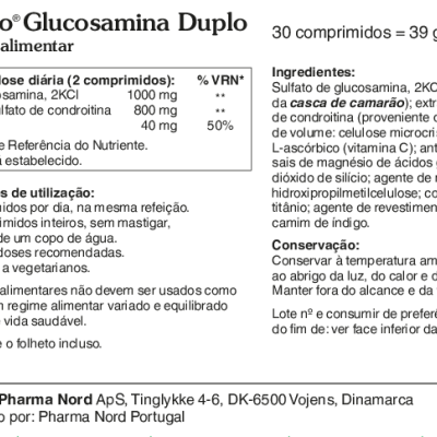 BioActivo Glucosamina Duplo 30 comprimidos