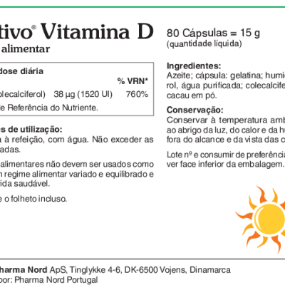 BioActivo Vitamina D 80 cápsulas