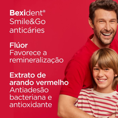 Bexident Smile & GO Anticaries Kit Viagem 25ml