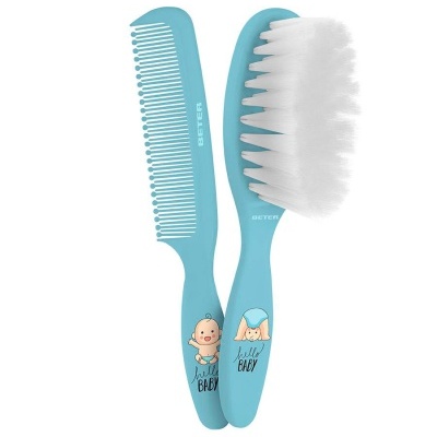 Conjunto de escova e pente para bebé