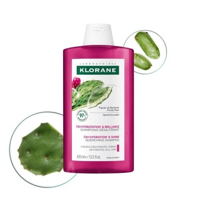 Klorane Champô Figo da Índia 72H Hidratação e Brilho 400mL