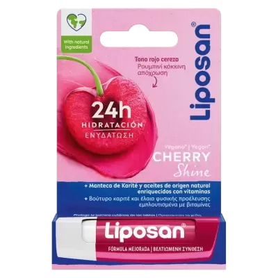 Liposan Cherry Shine Bálsamo Labial 4.8gr