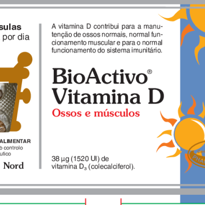 BioActivo Vitamina D 80 cápsulas