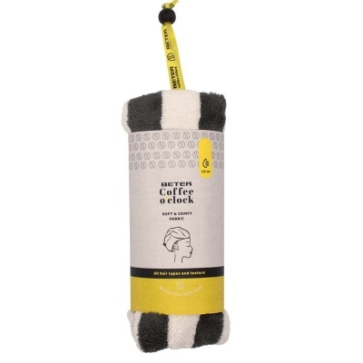 Turbante de cabelo Microfibra Coffee o'Clock