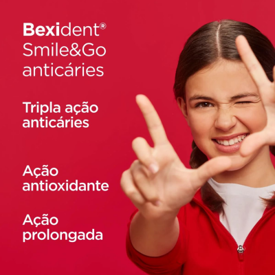 Bexident Smile & GO Anticaries Kit Viagem 25ml