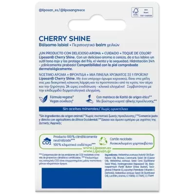 Liposan Cherry Shine Bálsamo Labial 4.8gr