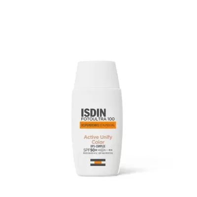 Isdin FotoUltra 100 Active Unify Color Fluído com Cor SPF50+ 50ml