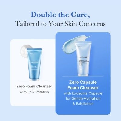 Medicube – Zero Pore Clear Capsule Cleansing Foam, 120ml