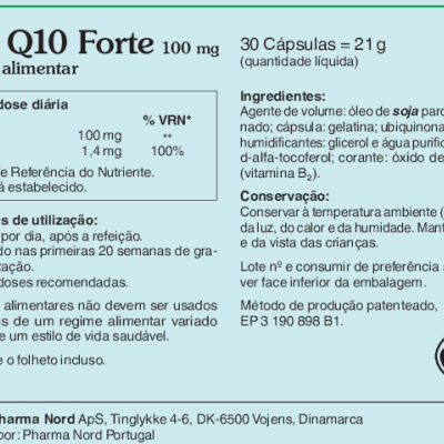 BioActivo Q10 Forte 30 cápsulas