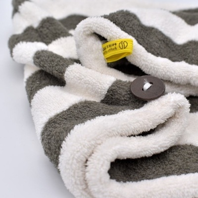 Turbante de cabelo Microfibra Coffee o'Clock