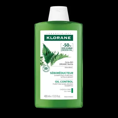 Klorane Champô Seborredutor Ortiga 400mL