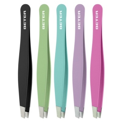 Pinça para depilação ergonómica - Ponta Oblíqua