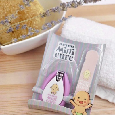 Conjunto de corta unhas e lima extra suave para bebé
