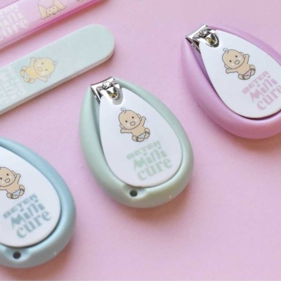Conjunto de corta unhas e lima extra suave para bebé