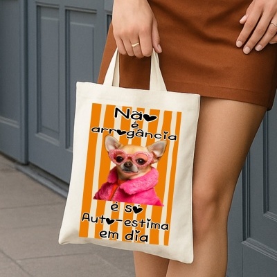 T-shirt personalizada não é arrogância