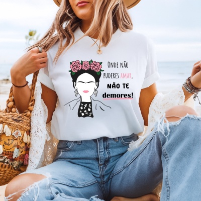 Tshirt personalizada Onde nao puderes amar
