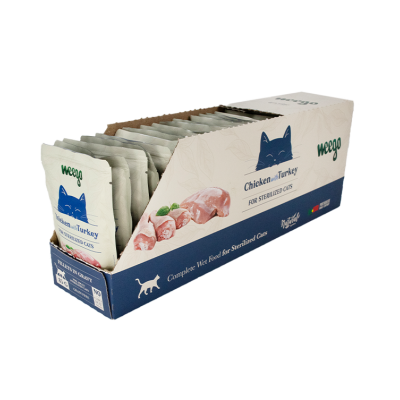 Weego Wet Cat Food for Sterilized Cats 85g