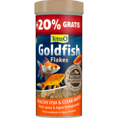 Tetra Goldfish flocos