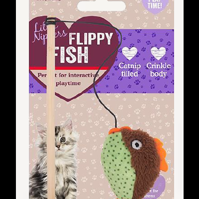 Flippy fish (com catnip)