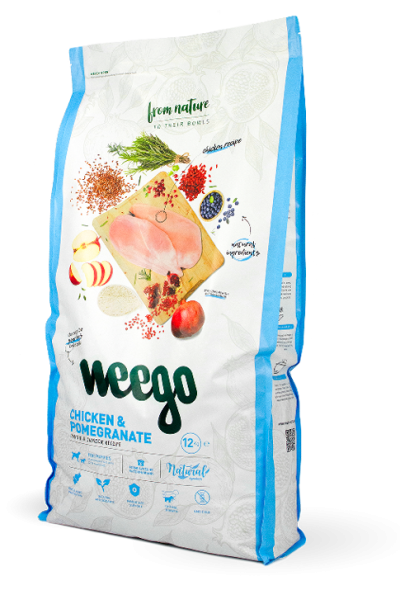 Weego Dog Food Chicken & Pomegranate