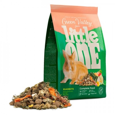 Little One - Alimento Green Valley Sem Cereais para Coelhos