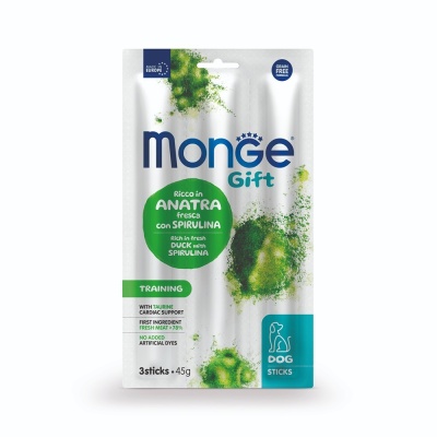 Monge Gift Cão Sticks - Training Pato & Spirulina