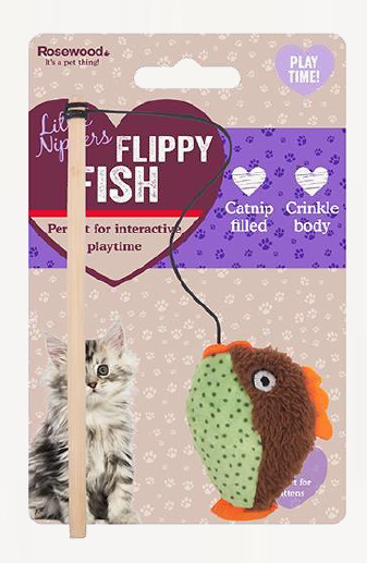 Flippy fish (com catnip)