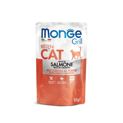 Monge Grill Gatinhos Salmão