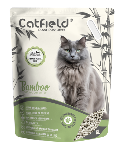 Catfield litter Bamboo 6Lts