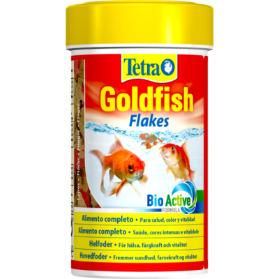 Tetra Goldfish flocos