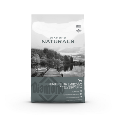 Diamond Naturals para Cães Seniores - frango, ovo e aveia
